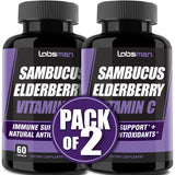 Season Change immune support supplement w/ elderberry vitamin c and zinc Support Immune & Respiratory Health & Increase Antioxidant Activity During Weather Change, 2-Mons