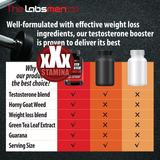 Natural Testosterone Booster for Men at Gym & Bedroom w/Horny Goat Weed & EGCG Green Tea Helps Boost Physical Performance, Restore Vitality and Support Weight Management - 60 Tablets