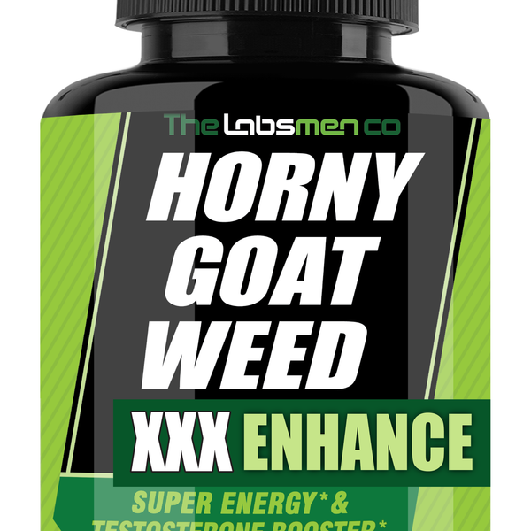 2100mg Horny Goat Weed for Men, Happy Wife, Happy Nights, Promotes Natural Drive, Circulation & Super Energy at Gym & Home with L Arginine, Tribulus, Panax Ginseng and Maca Root