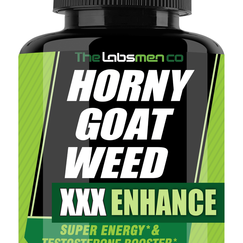 2100mg Horny Goat Weed for Men, Happy Wife, Happy Nights, Promotes Natural Drive, Circulation & Super Energy at Gym & Home with L Arginine, Tribulus, Panax Ginseng and Maca Root