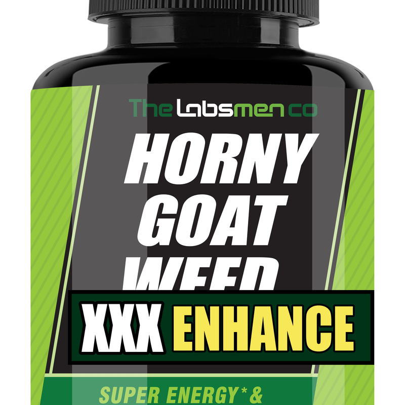 2100mg Horny Goat Weed for Men, Happy Wife, Happy Nights, Promotes Natural Drive, Circulation & Super Energy at Gym & Home with L Arginine, Tribulus, Panax Ginseng and Maca Root