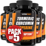One Vegan Capsule of 2665mg - 20X Turmeric Curcumin Supplement with Bioperine Turmeric Curcumin w Black Pepper Work as Anti Inflammatory Supplement for Natural Pain Relief & Joint Pain Relief